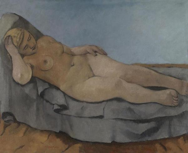 Venere Bionda,1933 by Felice Casorati