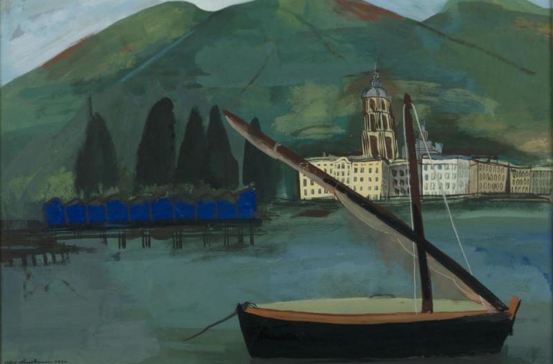 Felix Nussbaum Shore At Rapallo, 1934
