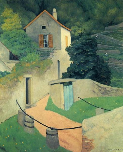 A Vallon Landscape by Felix Vallotton