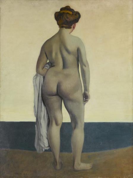 Felix Vallotton Baigneuse Vue De Dos