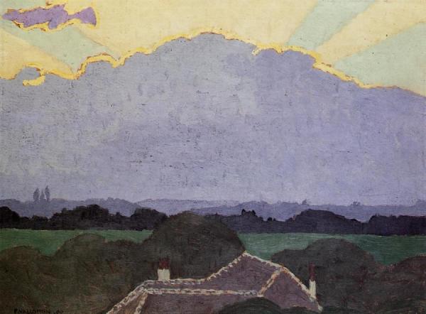 Felix Vallotton Cloud At Romanel