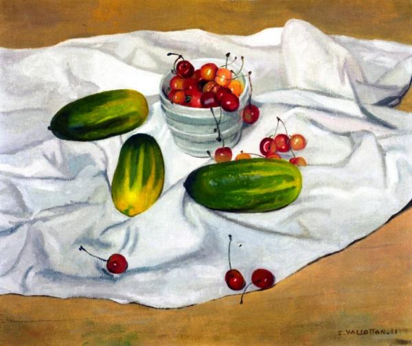 Cucumbers by Felix Vallotton