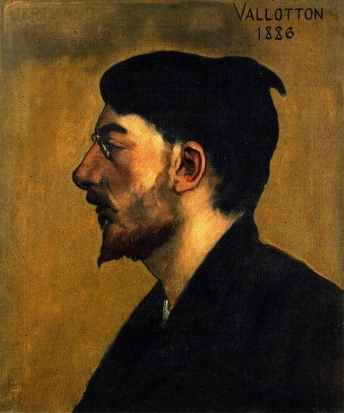 Emile Bertrand by Felix Vallotton
