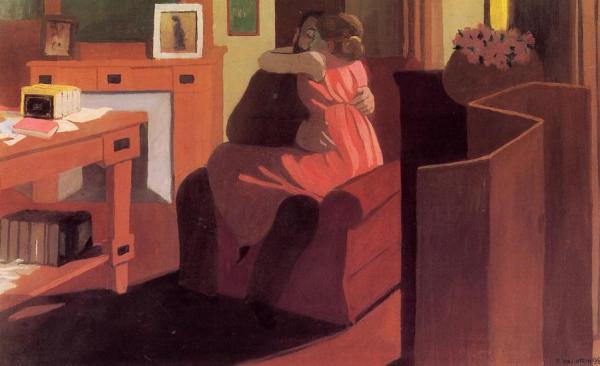 Intimacy by Felix Vallotton