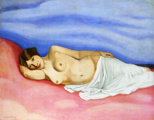 Nude In Bed by Felix Vallotton