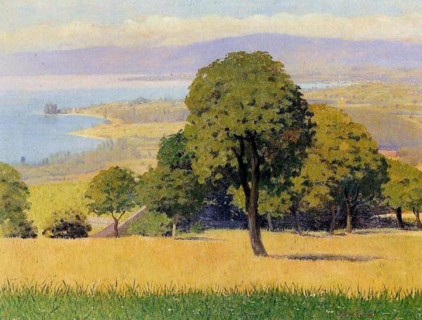 Outskirts Of Lausanne by Felix Vallotton