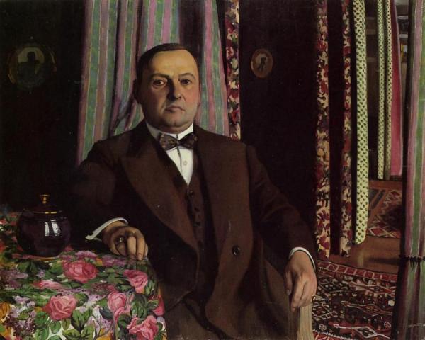 Portrait Of Mr. Hasen by Felix Vallotton