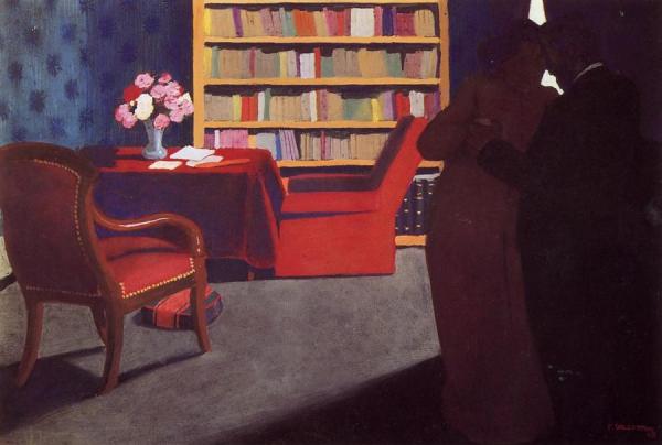 Private Conversation by Felix Vallotton