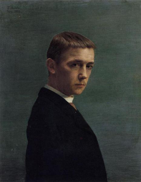 Self Portrait At 20 by Felix Vallotton