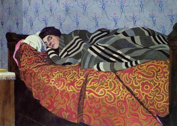 Felix Vallotton Sleeping Woman