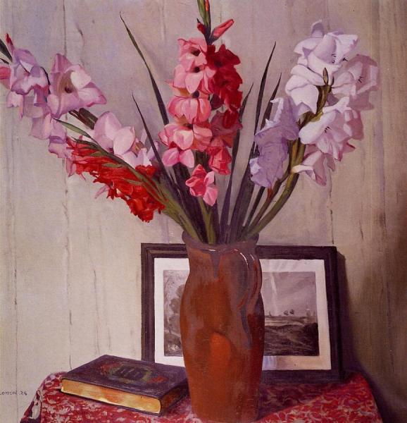 Still Life With Gladioli by Felix Vallotton