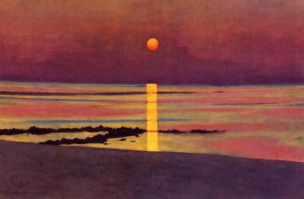 Sunset by Felix Vallotton