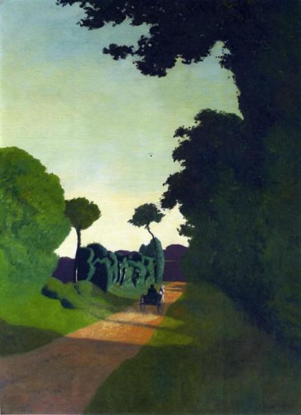 The Cart by Felix Vallotton