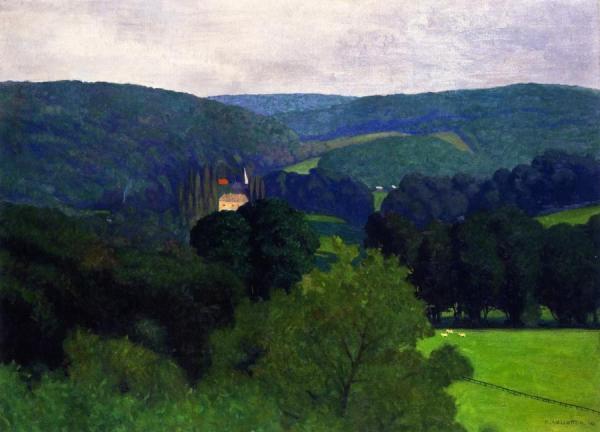 Felix Vallotton The Chateau De Barneville
