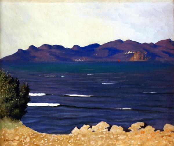The Estérel And The Bay Of Cannes by Felix Vallotton