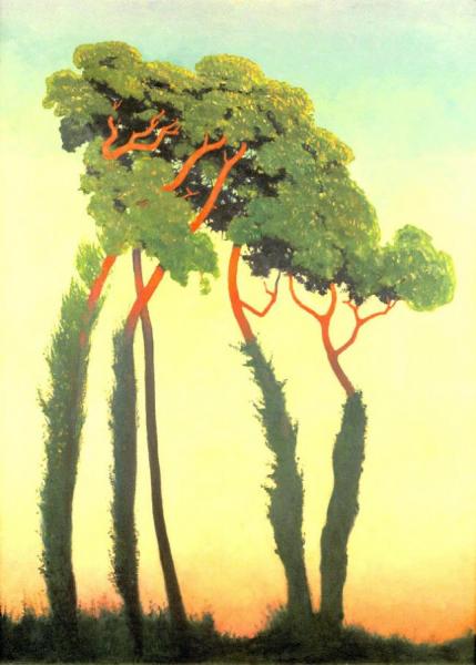 The Last Sunrays by Felix Vallotton