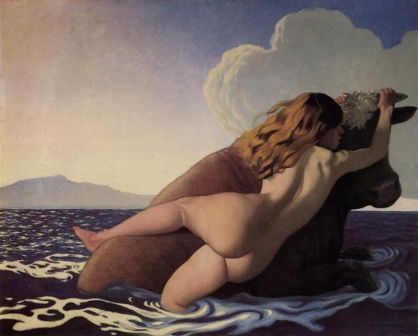 The Rape Of Europa by Felix Vallotton