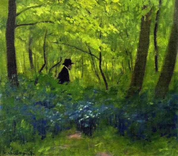 The Satyr In The Bois De Boulogne by Felix Vallotton