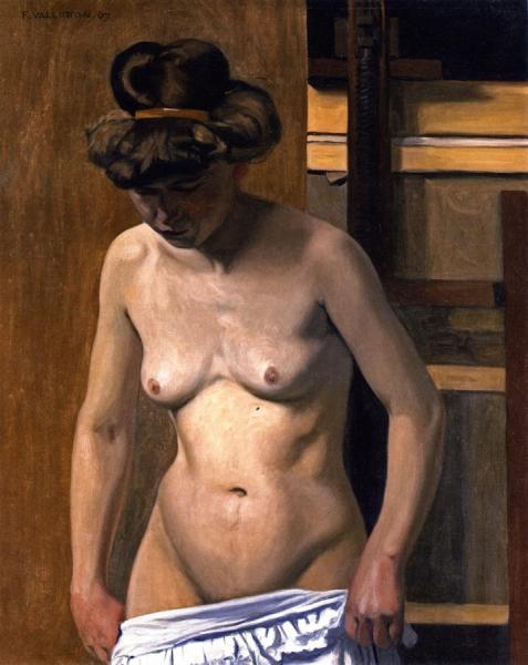 Torso Of A Nude Woman by Felix Vallotton