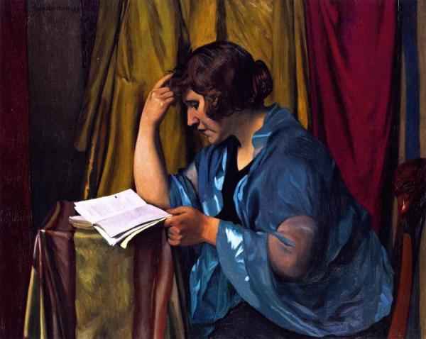 Felix Vallotton Young Lady Reading
