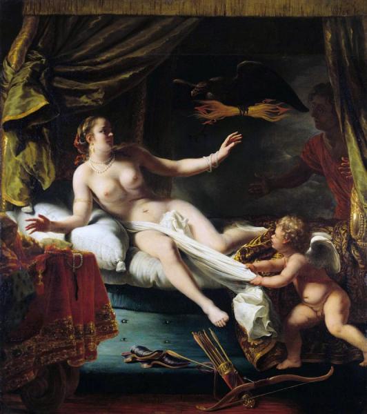 Ferdinand Bol Aegina Awaits The Arrival Of Zeus