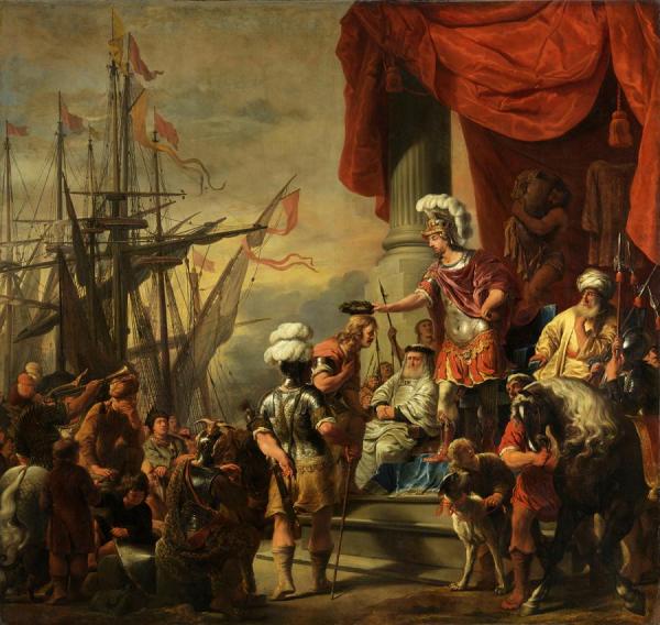 Aeneas At The Court Of Latinus by Ferdinand Bol