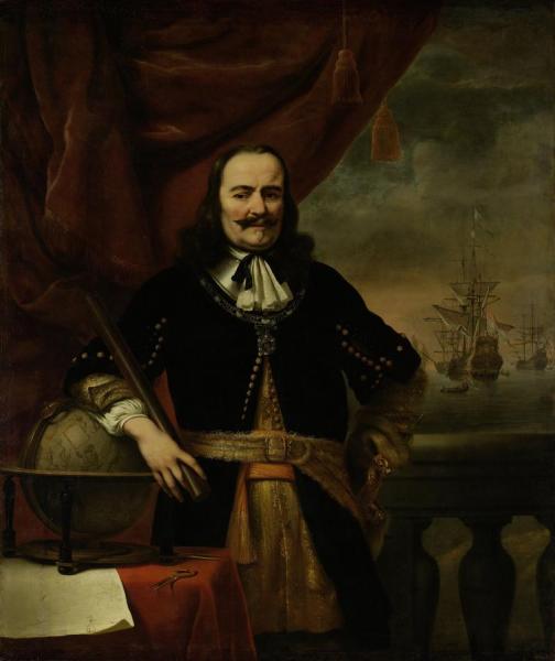 Michiel De Ruyter As Lieutenant Admiral by Ferdinand Bol