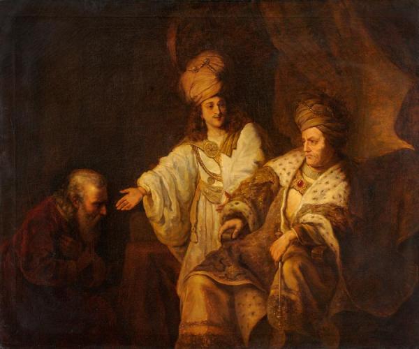 Ferdinand Bol Petitioners Before King David