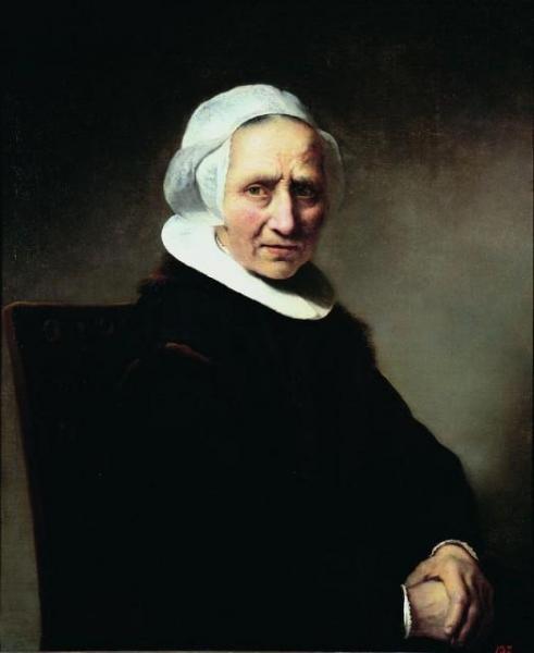 Ferdinand Bol Portrait Of An Old Woman