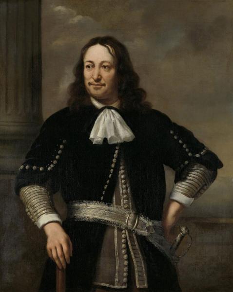 Ferdinand Bol Portret Van Een Zee Overste,waarschijnlijk Vice Admiraal Aert Van Nes (1626 1693)