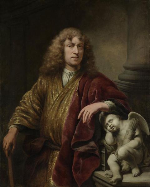 Self-portrait, Ferdinand Bol, C. 1669 by Ferdinand Bol