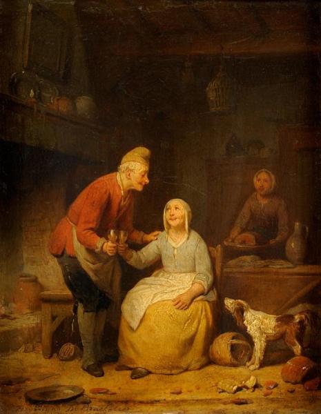 Perfect World by Ferdinand De Braekeleer Oil Painting Reproductions
