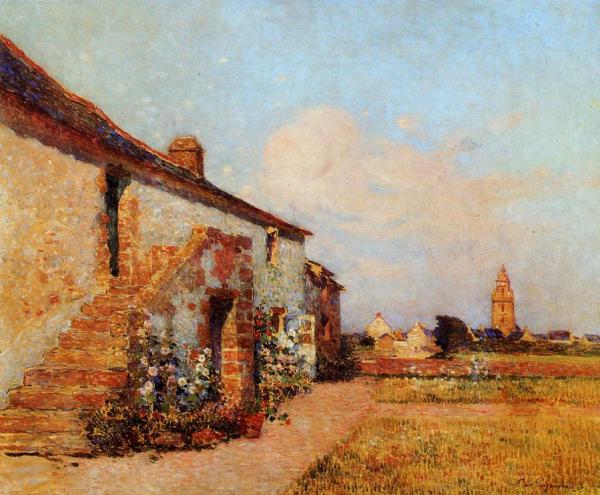 Bourg-de-batz, Brittany by Ferdinand Du Puigaudeau