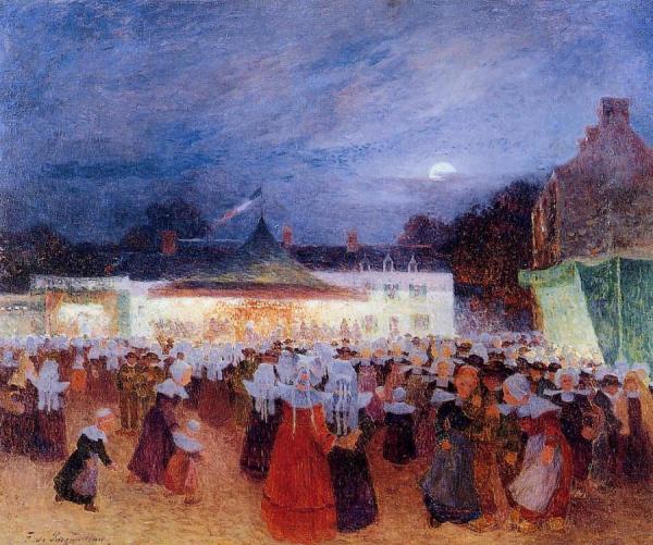 Carnival At Night by Ferdinand Du Puigaudeau