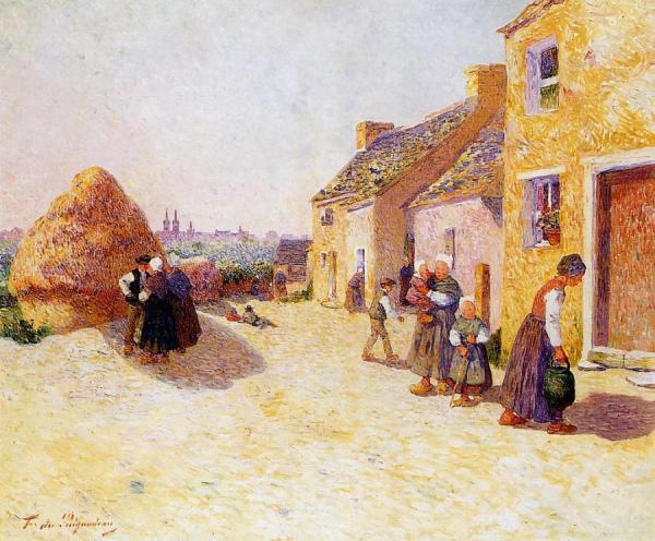 Farmyard by Ferdinand Du Puigaudeau