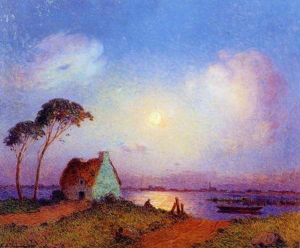 Grande Briere Landscape by Ferdinand Du Puigaudeau