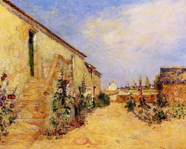 Ferdinand Du Puigaudeau Kervaudu Garden, Climbing Roses