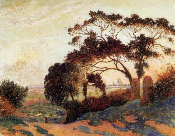 Landscape, Hills Of Guerande by Ferdinand Du Puigaudeau