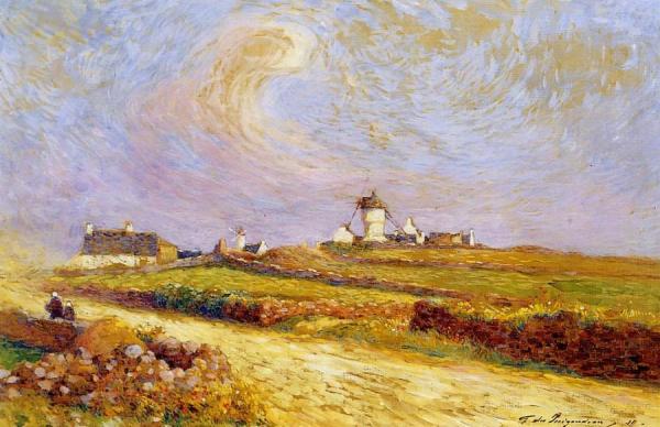 Moulin De La Mass, Near Batz by Ferdinand Du Puigaudeau