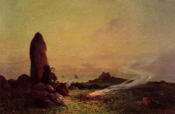 The Standing Stone by Ferdinand Du Puigaudeau