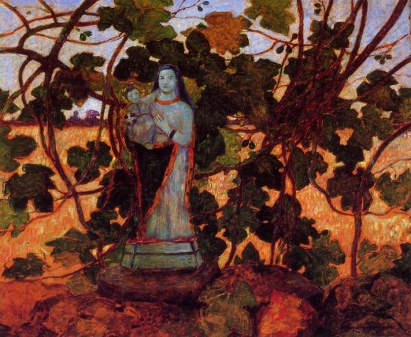 The Virgin With Fig Tree by Ferdinand Du Puigaudeau
