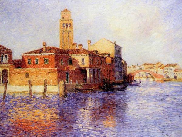 View Of Venice by Ferdinand Du Puigaudeau