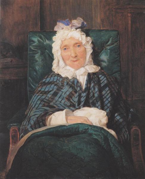 Aloysia Eltz In The Armchair,1934 by Ferdinand Georg Waldmuller