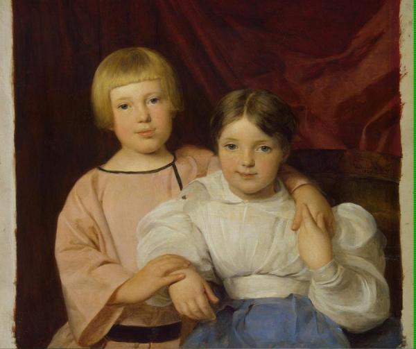 Children by Ferdinand Georg Waldmuller