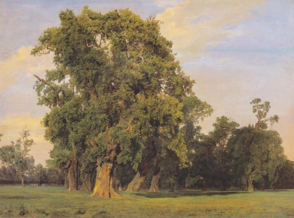 Great Prater Landscape,1849 by Ferdinand Georg Waldmuller