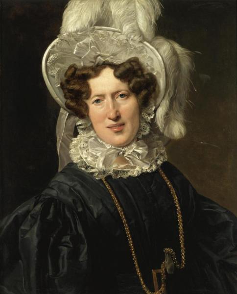 Portrait Of Mrs Wartfeld by Ferdinand Georg Waldmuller