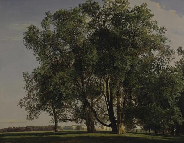 Prater Landscape by Ferdinand Georg Waldmuller