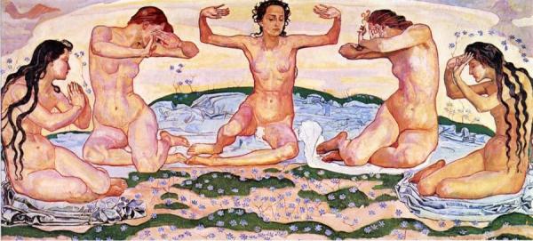 Day I by Ferdinand Hodler