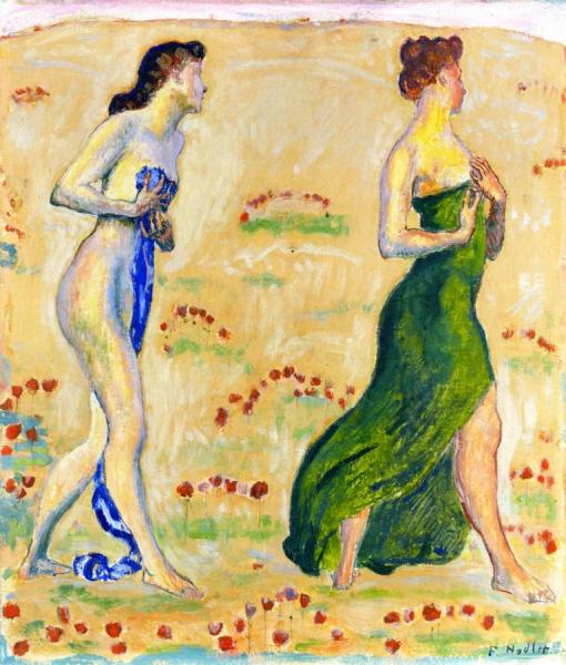 Emotion (study) by Ferdinand Hodler