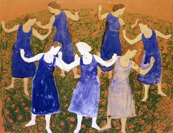 Floraison by Ferdinand Hodler